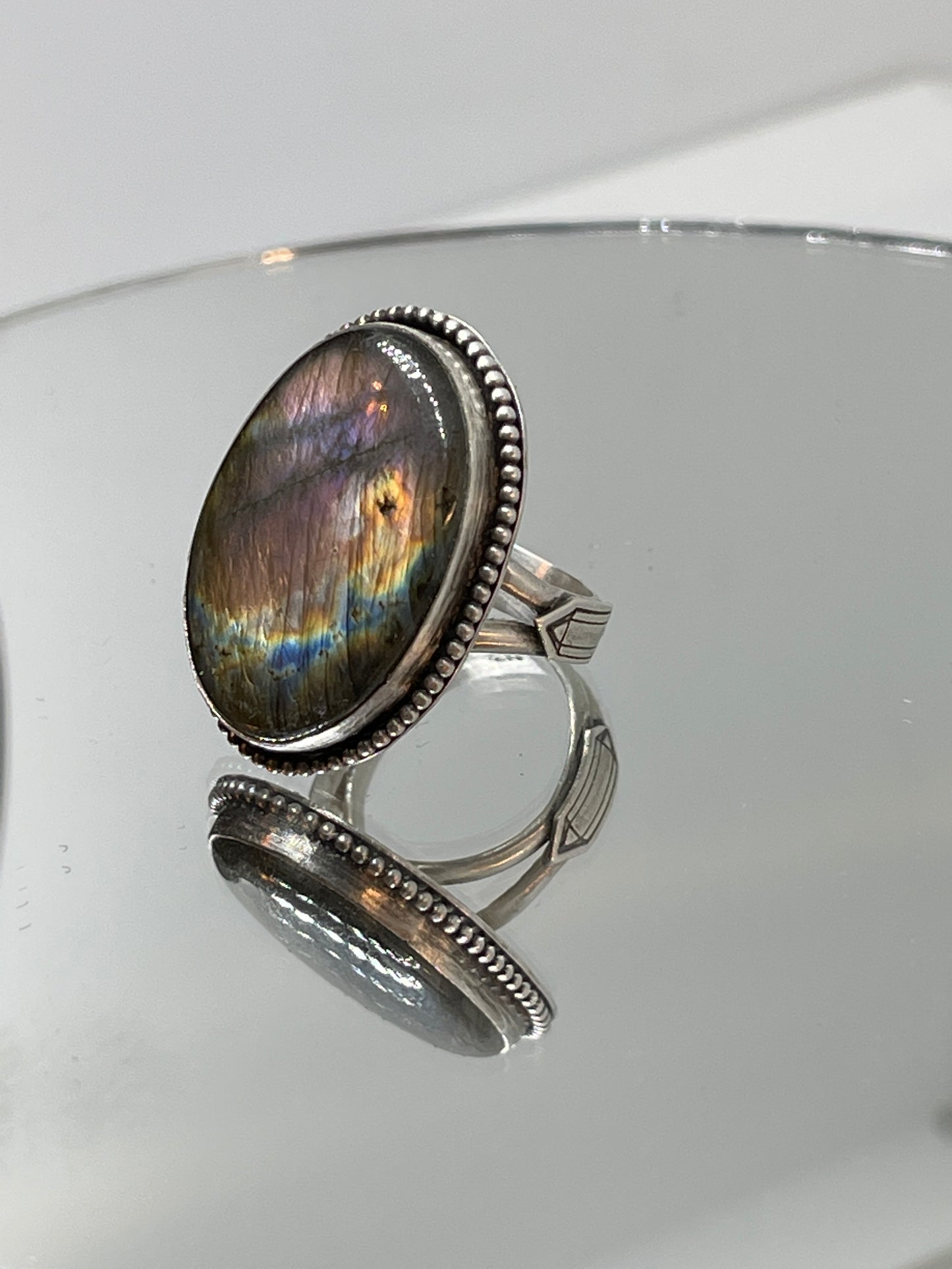 Labradorite Ring