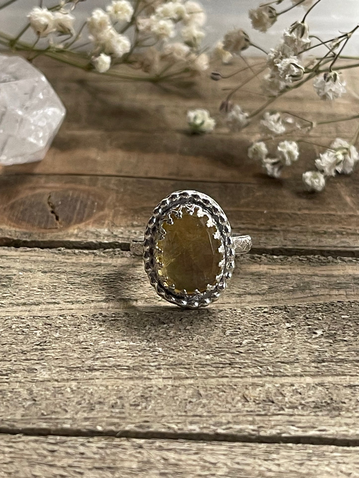 Citrine Ring size 7 1/2