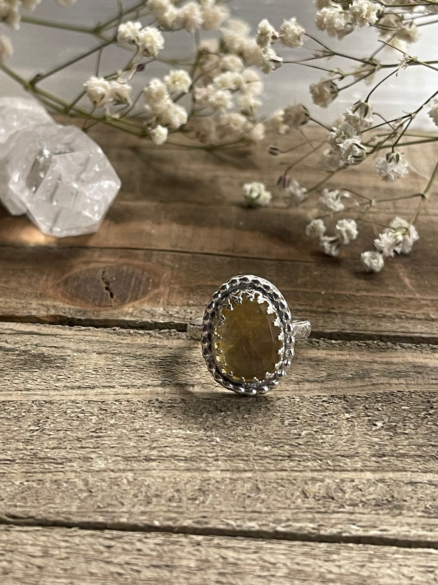 Citrine Ring size 7 1/2