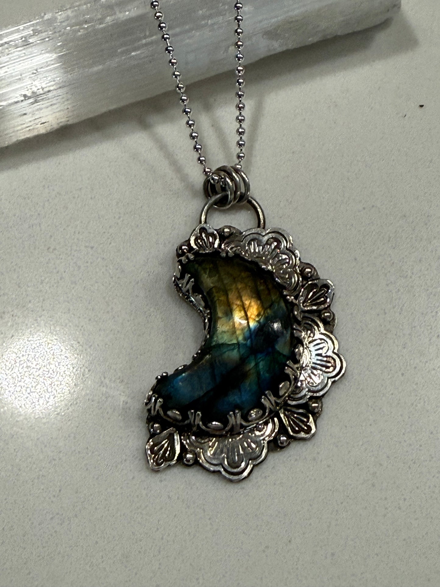 Flower Moon Necklace