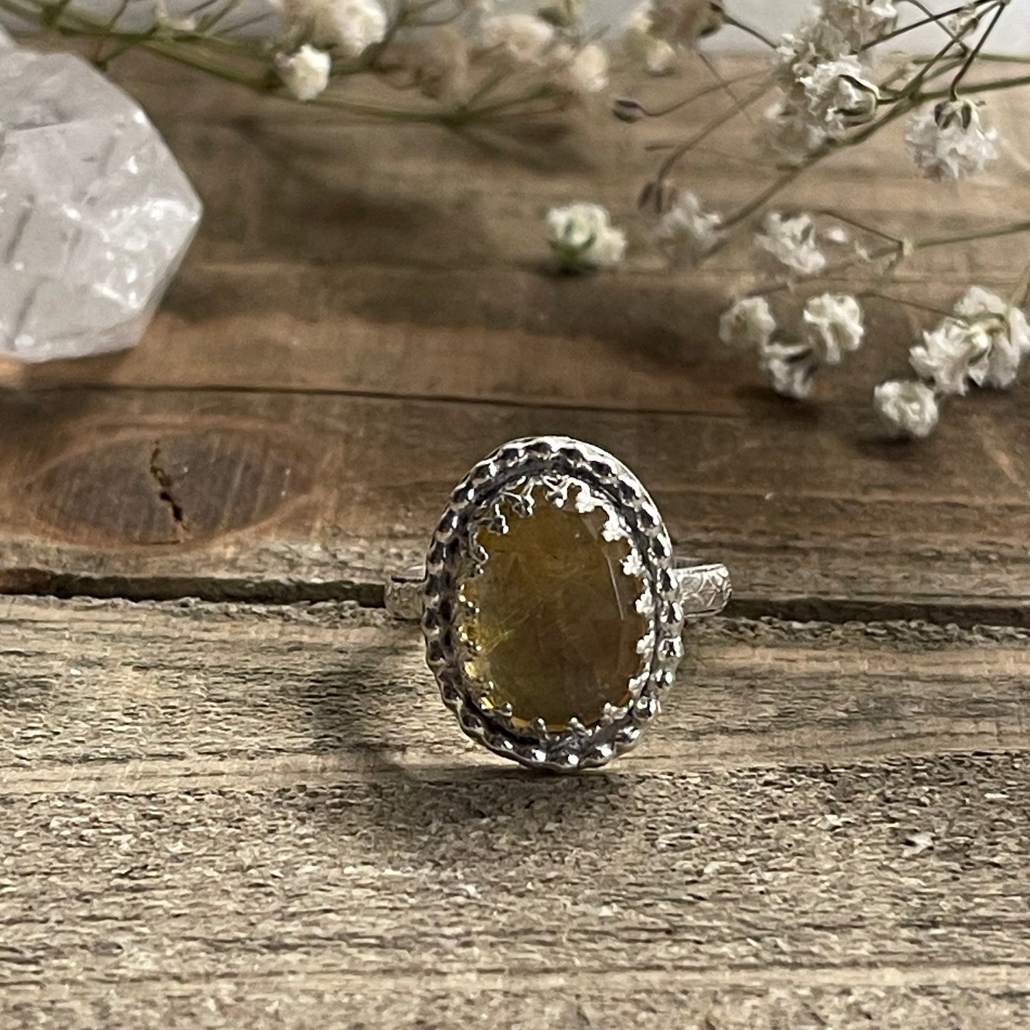 Citrine Ring size 7 1/2