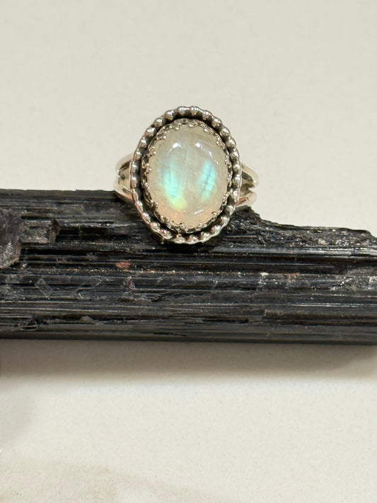 Moonstone Ring size 8 1/2