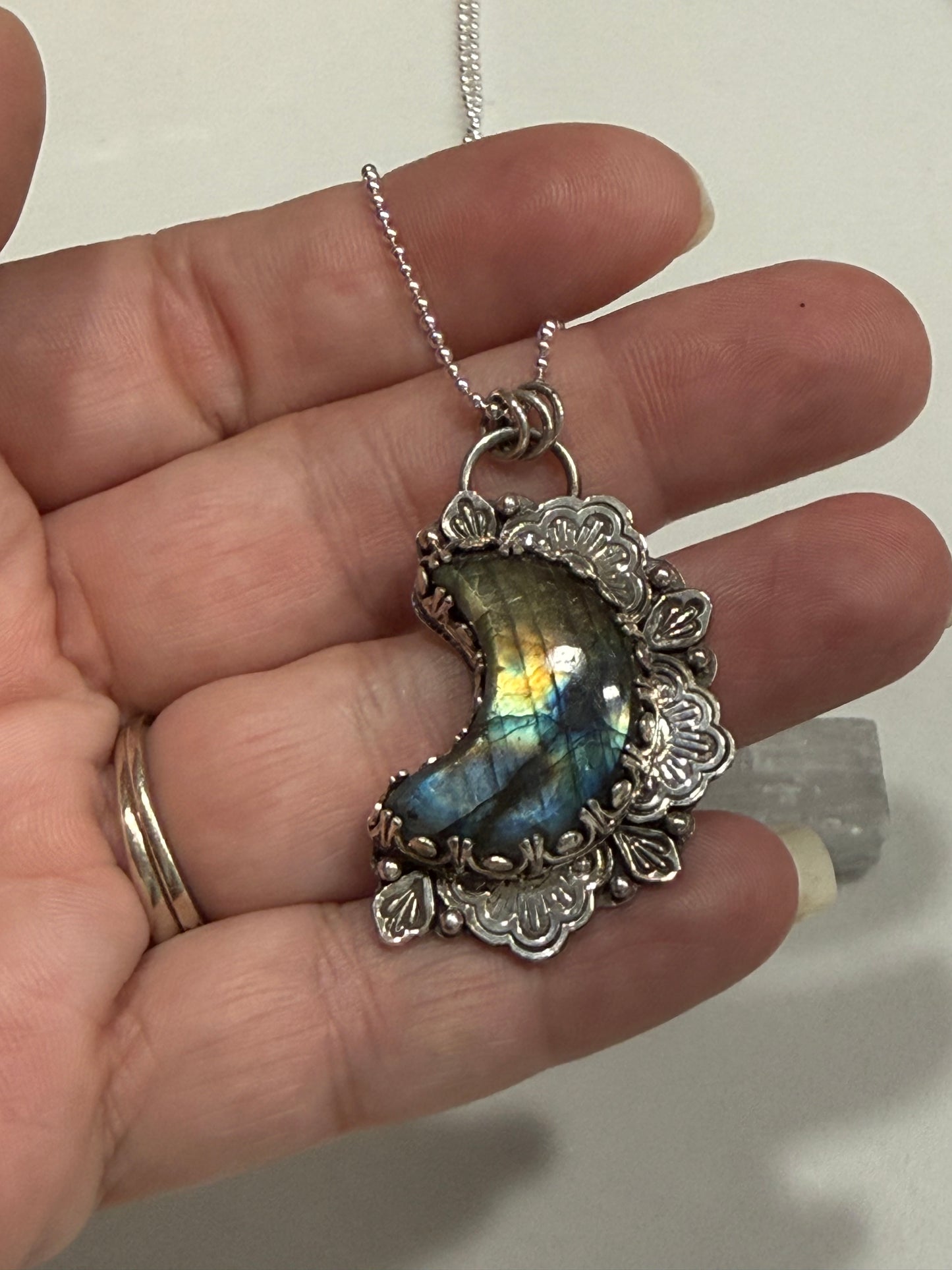 Flower Moon Necklace