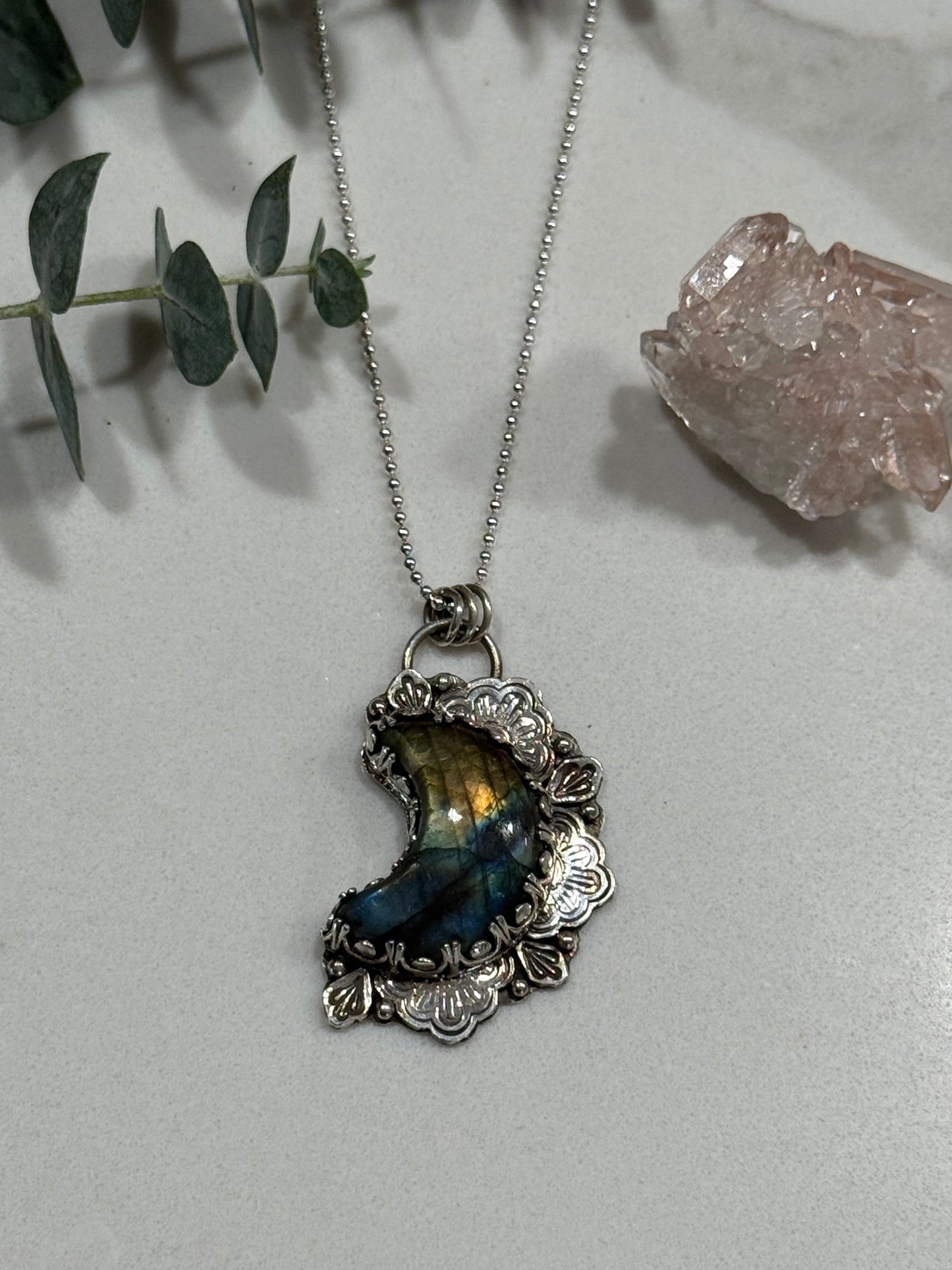 Flower Moon Necklace