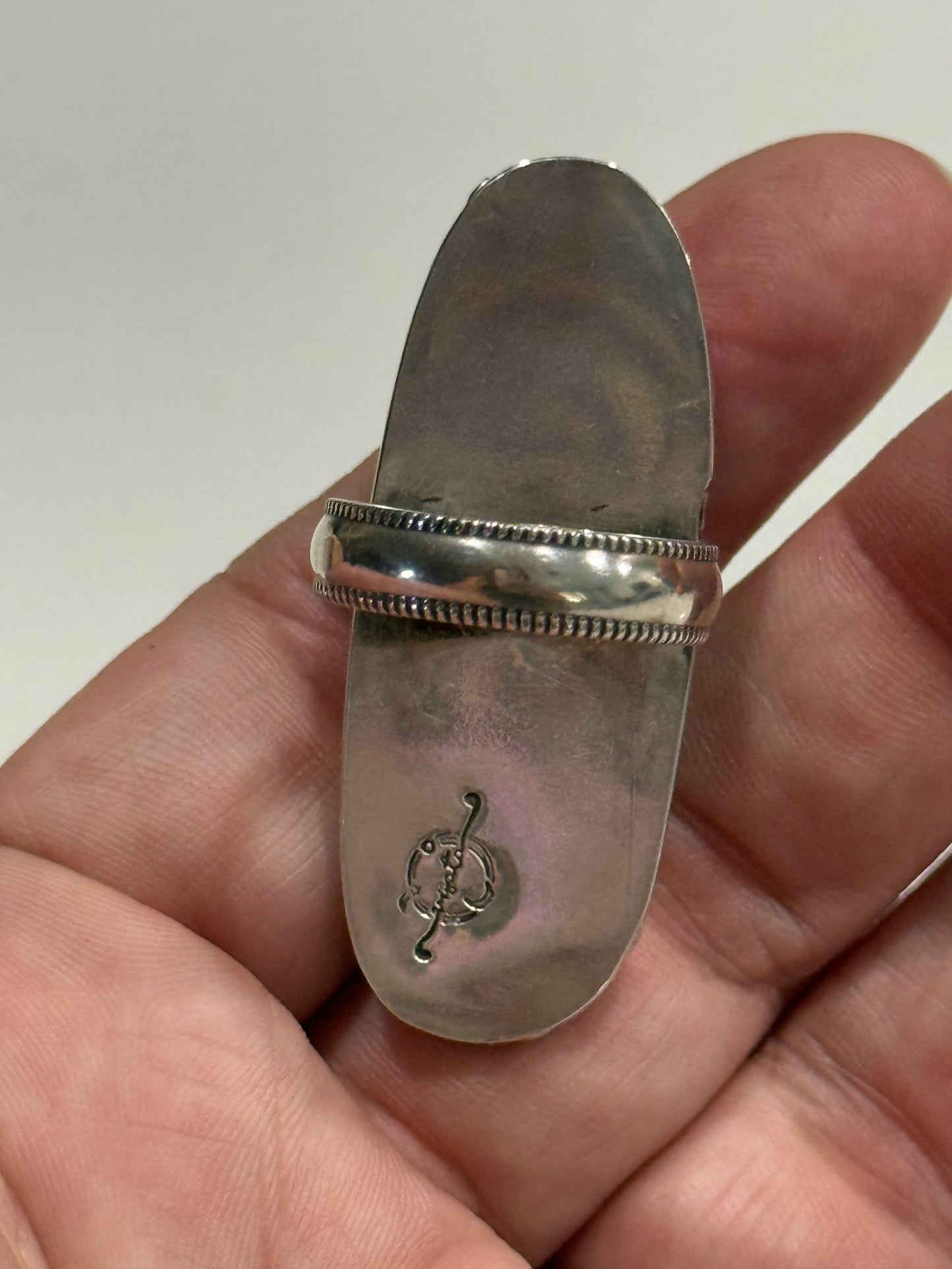 Australian Boulder Opal Ring Size 9 1/2