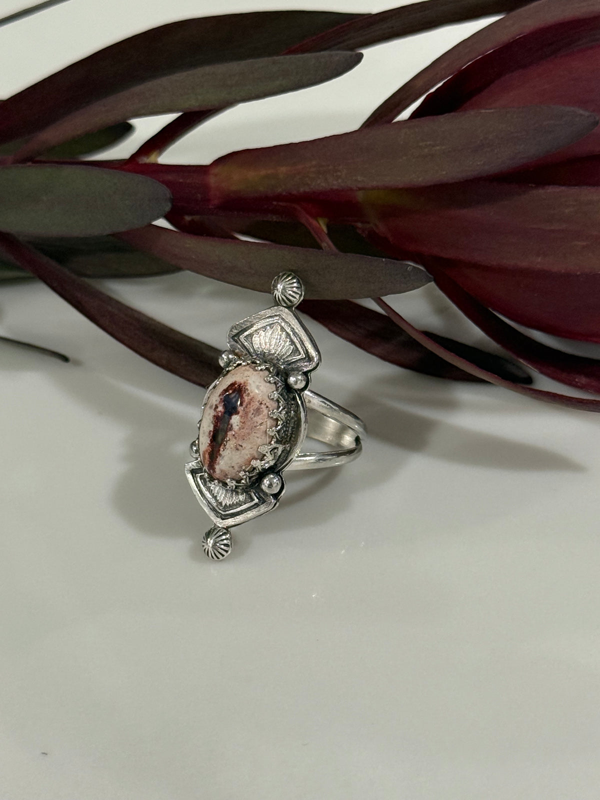 Cantera Opal Ring            size 7 1/2-7 3/4