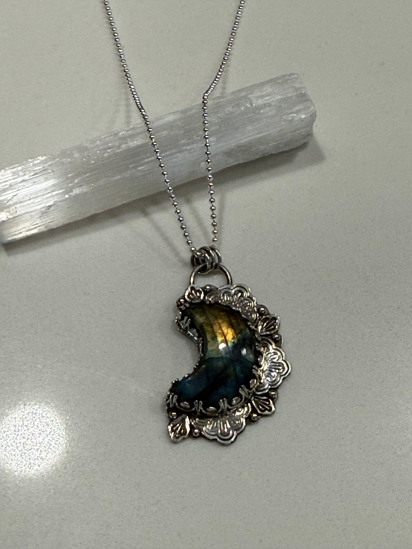 Flower Moon Necklace