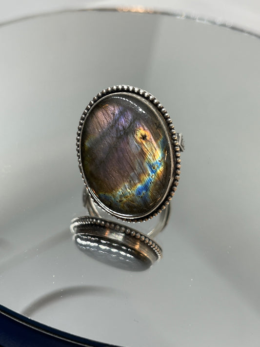 Labradorite Ring