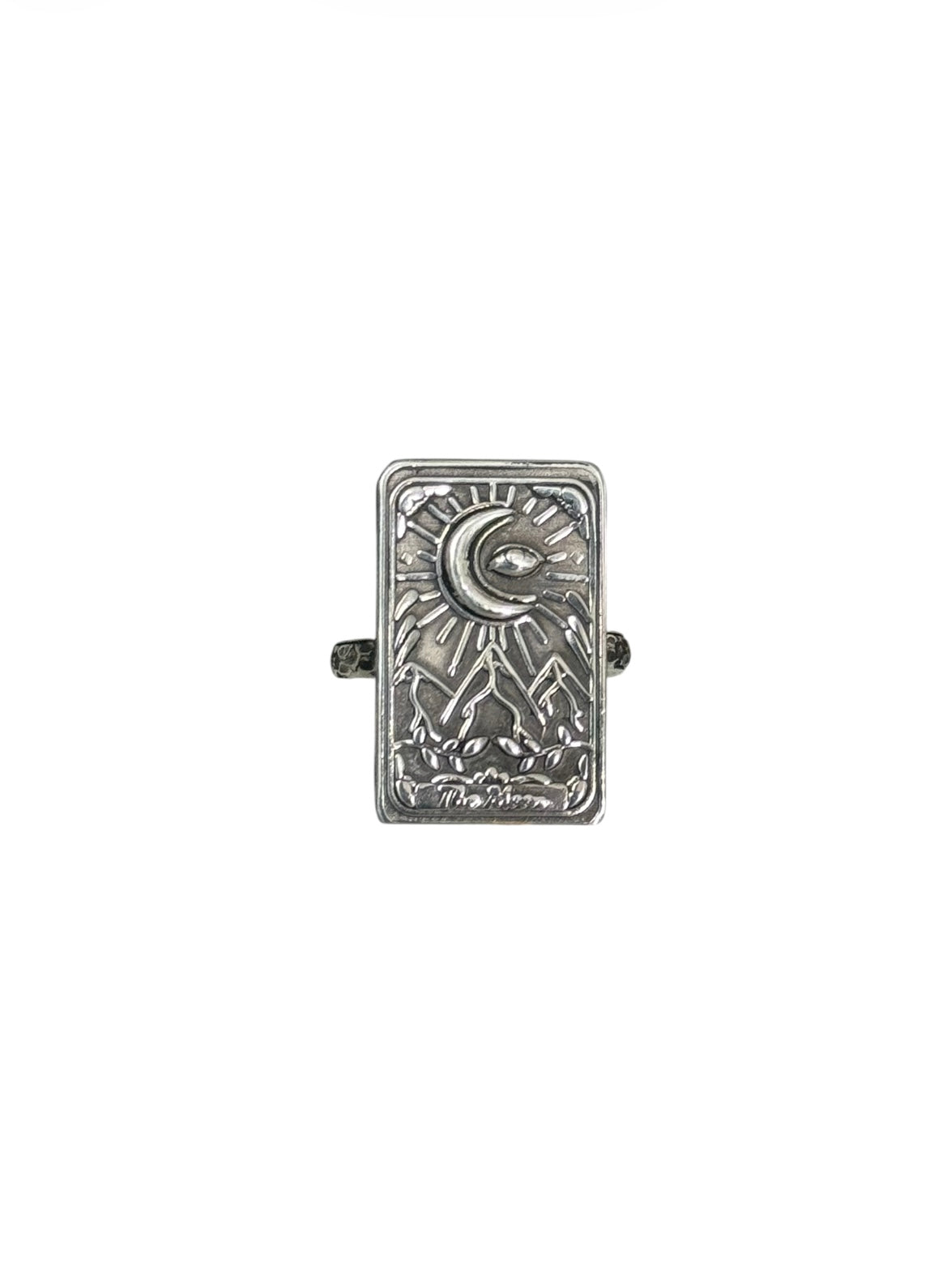 The Moon Tarot Ring size 7