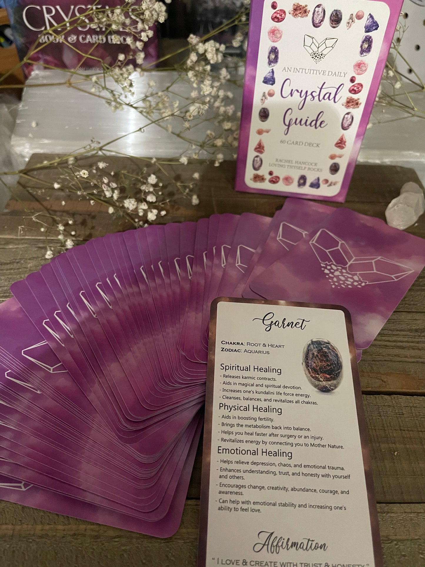 Crystal Intuitive Card Deck