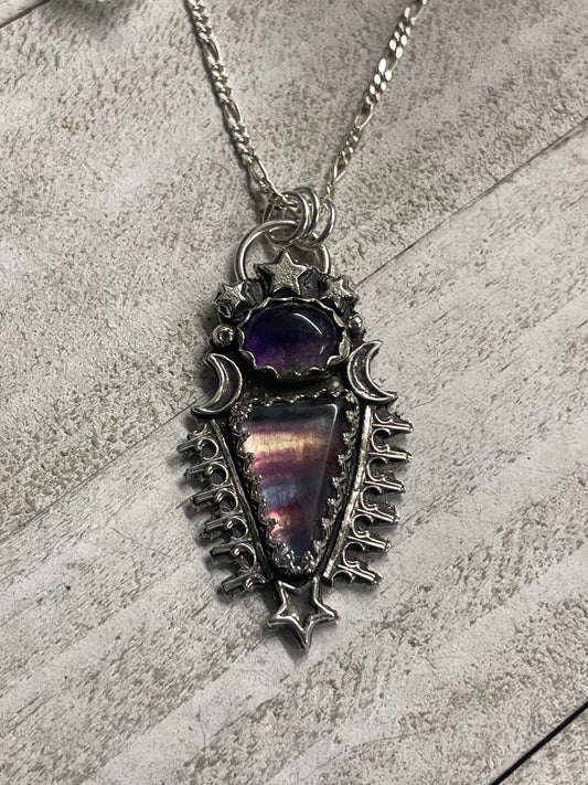 Fluorite Stellar Serenity Necklace