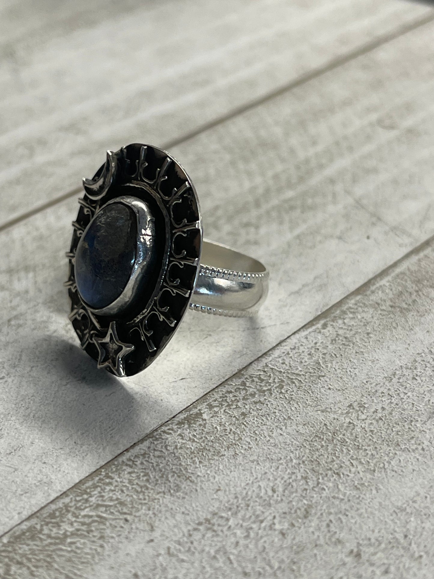 Labradorite Lunar Enchantment Ring