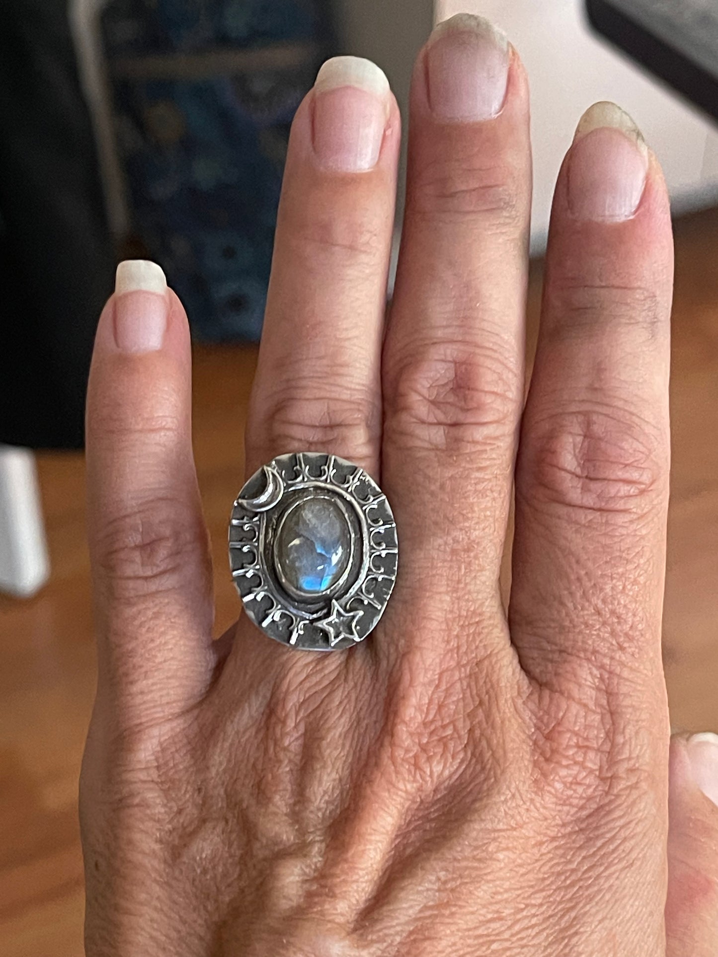 Labradorite Lunar Enchantment Ring